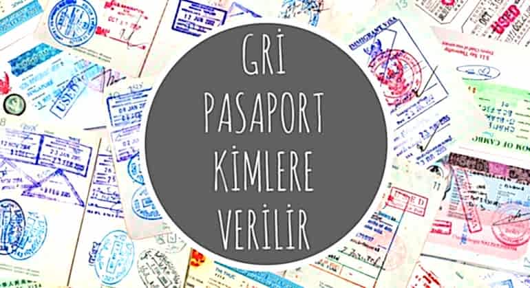 GRİ PASAPORT NEDİR & KİMLERE VERİLİR (HİZMET PASAPORTU)