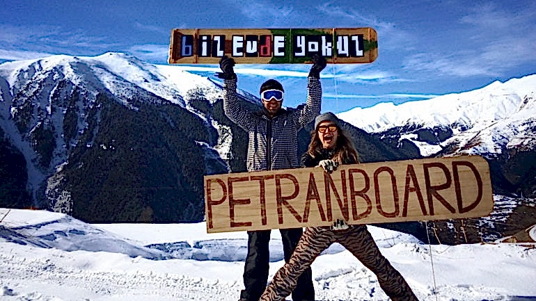 SNOWBOARD’UN KARADENİZLİ ATASI: PETRANBOARD (LAZBOARD)