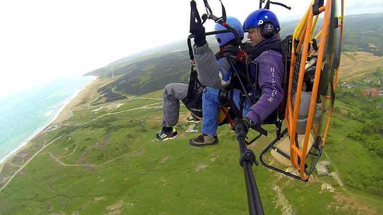 İSTANBUL’U İZLİYORUM, YÜREĞİM AĞZIMDA – PARAMOTOR