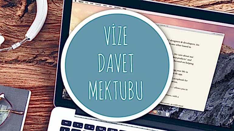 VİZE DAVET MEKTUBU – NASIL YAZILIR VE ÖRNEĞİ